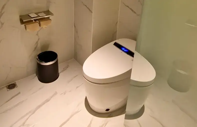 Inodoro inteligente que probé en un hotel de Anhui, China
